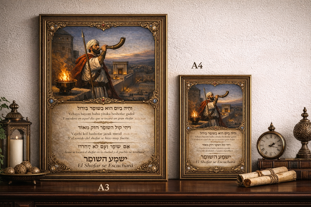 Cuadros El Shofar se Escuchará